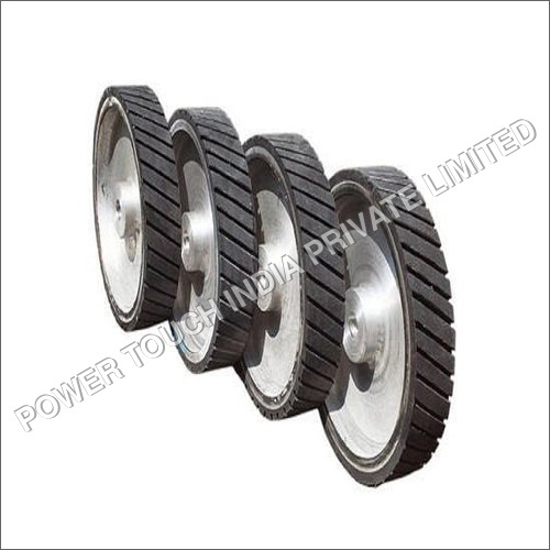Rubber and Stainless Steel Abrasive Contact Wheel